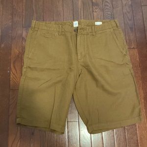 12” linen Gap shorts
